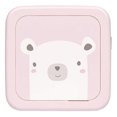 KJHD Impresora de Fotos de Bolsillo portátil Bluetooth 4.2 Impresión térmica inalámbrica Impresión de impresoras Notas Regalo de memo (Color : Pink)