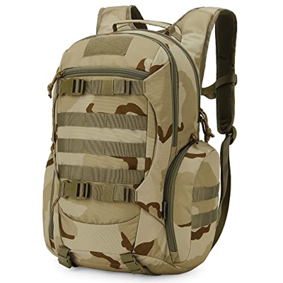 Mardingtop 28L Mochila Táctica Militar Mochila de Asalto Molle Mochilas de Senderismo Unisex para Excursionismo, Montañismo, Camping, Trekking