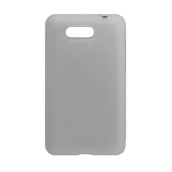 Ruilogod Caseta transparente de plástico blancopuro para HTC HD Mini precio