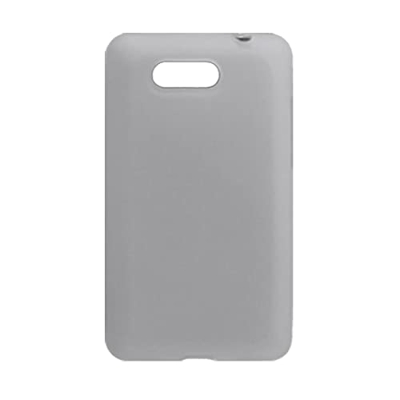 Ruilogod Caseta transparente de plástico blancopuro para HTC HD Mini