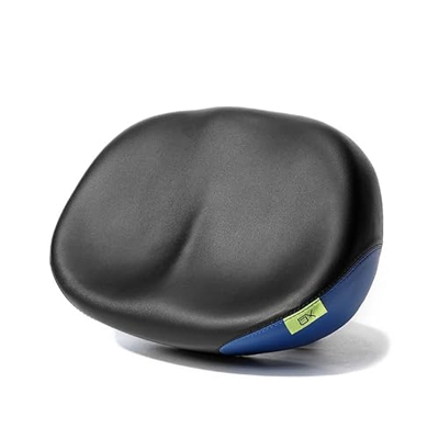 Saturey Sillín De Bicicleta - Sillín Engrosado De Silicona Transpirable - Diseño De Cojín De Trasero Grande - Adecuado para Bicicletas De Montaña Y De