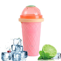 Verano Slushie Maker Cup Taza Mágica de Batidos 2 in1Rápido Refrigeración Maquina Hacer Helados Caseros, Adecuado para Niños y Verano Familiar (Color  características