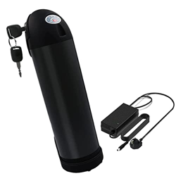 HJGHY Bicicleta Eléctrica Batería 36V 48V 10Ah 13Ah 15Ah E-Bike Battery con Cargador Candado De Seguridad Y Indicador Led De La Batería para A La Mayo características