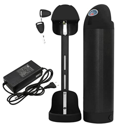 HJGHY Bateria Bicicleta Electrica 48V 13AH 15AH Batería de Lones de Litio con Bloqueo de Seguridad y Cargador, Ebike Battery para 250W 350W 500W 750W  precio