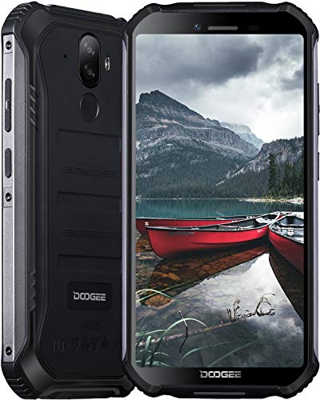 Móvil Resistente, DOOGEE S40 Pro, 4GB + 64GB(SD 256GB) 4650mAh 4G Moviles Baratos y Buenos, Android 10 IP68 Smartphone de 5.45" HD+ Pantalla, Cámara 1