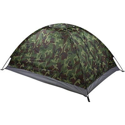 Tienda De Campaña, Tienda De Campaña De Camuflaje, Senderismo Al Aire Libre, Tienda Ultraligera De Una Sola Capa para Dos Personas con Bolsa
