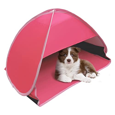 HACRAHO Tienda de campaña emergente para playa, 1 paquete de mini sombra de sol para playa, protección solar antirayos UV, resistente al viento, campi