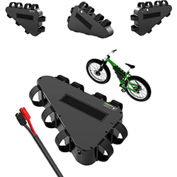 HJGHY Batería Bicicleta Triángulo Eléctrica 48V 52V 20AH E-Bike Batería de Litio Reemplazada Batería con Cargador Cerradura Antirrobo BMS para 200W 50 precio