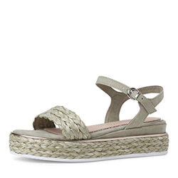 Marco Tozzi by Guido Maria Kretschmer 2-2-88701-26 Sandale, Sandalias Planas Mujer, Moss Comb, 41 EU características