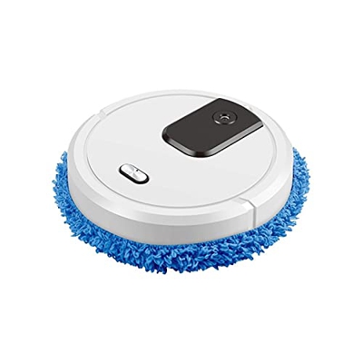 Robot Vacuum Cleaner Sweeping Robot Humidifying Spray Wet Dry Mop Rotary Mopping Rechargeable Vacuum Sweeper Floor Stain Dust Hair Cleaner for Hard Fl