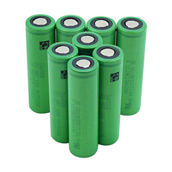 NaruSky nuevoBatterie 3.6v 2600mah 18650vtc5a, Rechargeable Pour éQuipemebt Audio Mini Fan Power Bank 8pieces en oferta