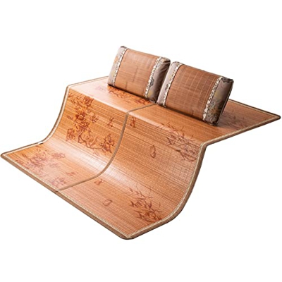 Yisss Colchón de verano,Cubrecolchón de refrigeración,CooLBut Not Ice plegable Summer Cooling Pad de dormir, cama de doble cara