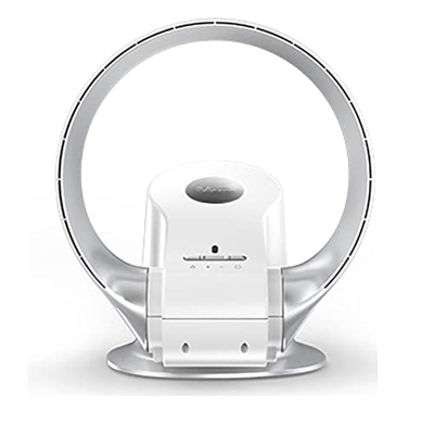 Ventilador Sin Aspas, Ventilador Montado En La Pared Para El Hogar/la Oficina, Ventilador Eléctrico Con Control Remoto/Temporizador 2 H, Ventilador De