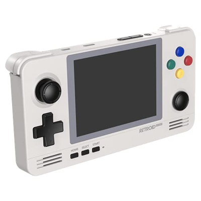 Retroid Pocket 2 Plus Retro Gaming Handheld; procesador Tiger T310 de cuatro núcleos; 2 GB LPDDR4x de RAM; 32 GB eMMC; salida micro-HDMI; 2.4G/5G Wi-F