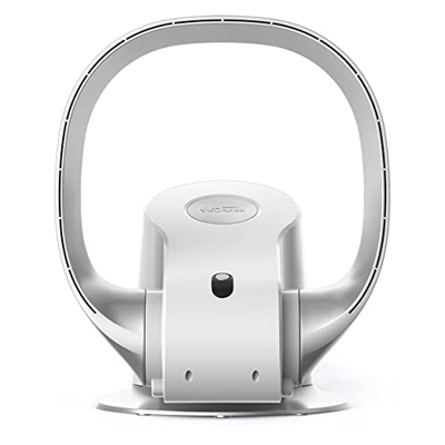 Ventilador Sin Aspas Ventilador De Aire Acondicionado Con Control Remoto/temporizador Ventilador De Pared Sin Hojas Ventilador De Cabeza Móvil De Refr