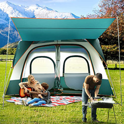 Carpas Grandes/Refugio Solar Tienda De Campaña para 8 Personas Tienda Familiar Impermeable De Doble Capa con 2 Habitaciones, Tienda para Niños Adultos características