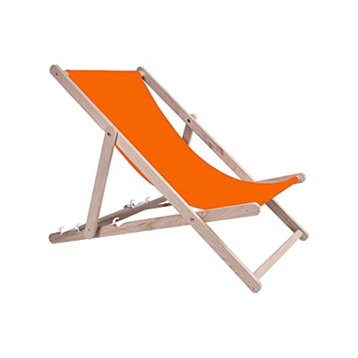 Holtaz Tumbona Madera Hamaca Plegable Silla Playa para Ensamblar Ajustable en 4 Posiciones Jardín Piscina Bares Cafeterías Hoteles hasta 130 kg