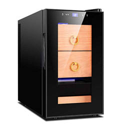 YDoo Cigar Home Termostato Humidores eléctricos, con Smart Touch y purificación de Iones Negativos, estantes de Madera de Cedro español y cajón con hi precio