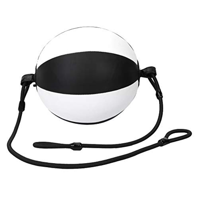 Aoutecen Pelota de Boxeo, Bolsa de Velocidad de Cuero PU de Buena Elasticidad, Duradera de Alta Eficiencia con Cuerda Colgante para Gimnasio para el H