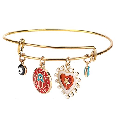 Cadenas del mal de ojo, pulsera de mujer exquisita para uso general para amigos familiares para uso profesional