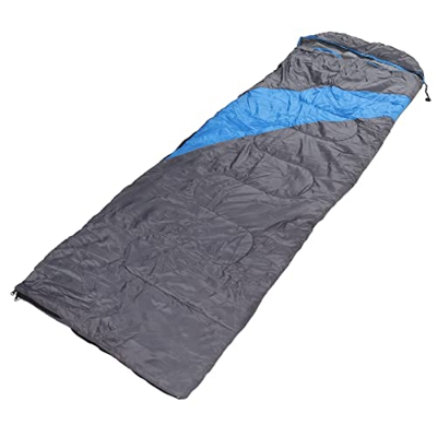 Omabeta Saco de Dormir para una, Revestimiento Impermeable, Saco de Dormir para Acampar, Lavable a Máquina, Algodón Hueco, Respetuoso con la Piel para