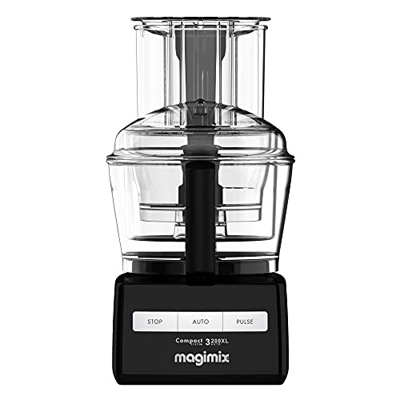 Magimix Compact System 3200XL - Procesador de alimentos | Cuenco sin BPA de 2,6 litros, motor silencioso y potente, solución multifuncional 6 en 1, ne