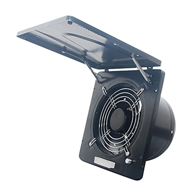 Ventilador de ventilación del hogar 10"Ventilation Ventilation Ventilation Hogar Cocina Humo Fan A Ventilador de Escape Capucha de Gama de Alta Potenc