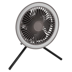 Ventilador para Acampar, Ventilador de Tienda Circulación de Aire acelerada Ajuste de Viento de 3 Niveles con Soporte para Tienda de campaña al Aire L características