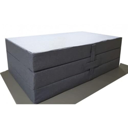 Colchón Plegable Todas Las Medidas Cama Invitados Camper camión Caravana (Azul, 120 * 190 * 10) precio