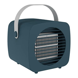 XUnion Refrigerador de aire USB Hogar Dormitorio Oficina Escritorio Humidificación Ventilador NA3, Azul Ie5, M en oferta