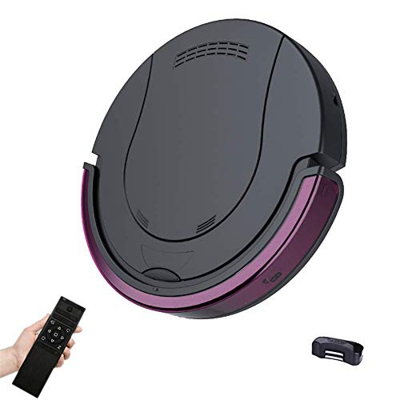 Robot Vacuum Cleaner Super Thin 4 Cleaning Modes Remote Control Auto Charge Robotic Vacuum with Anti Drop for Hardwood Floor Carpet Tile