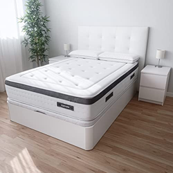 Duérmete Online - Colchón Viscoelástico Nature Biogel | Altura 29cm | Firmeza y Confort Óptimos | Tejido Termorregulador, 160x190 características