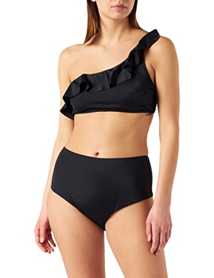 Iris & Lilly Auk203901 Conjuntos de Bikini, Negro, 42