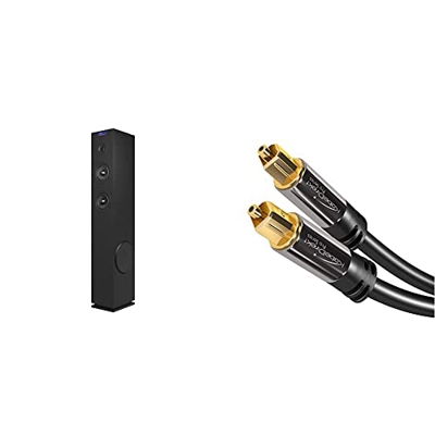 Energy Sistem Energy Tower 8 G2, Sistema De Sonido En Torre, Alámbrico + KabelDirekt 5m Cable Óptico TOSLINK Audio, Stereo Dolby Digital Normal, DTS