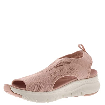 Skechers Arch Fit City Catch, Sandalias Mujer, Pink, 37 EU
