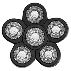 Ksrnsne Cabezales de Afeitadora EléCtrica para Hombre, Cabezal de Repuesto de Cuchilla de Afeitar EléCtrica, Cabezal de Afeitadora de 6 Cuchillas, Cuc en oferta