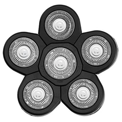 Ksrnsne Cabezales de Afeitadora EléCtrica para Hombre, Cabezal de Repuesto de Cuchilla de Afeitar EléCtrica, Cabezal de Afeitadora de 6 Cuchillas, Cuc