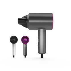 Pritech Secador de Pelo, Secador Iónico Profesional Poderoso para Secado Rápido, Boquilla Concentradora de Aire, 3 Velocidades, Secador de Viaje, 1100 en oferta