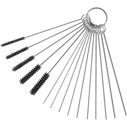 ARTOCT Kit de herramientas de limpieza de chorro de suciedad de carbono, 15 piezas, limpiador de quitar, agujas de limpieza con cepillos para motosier características