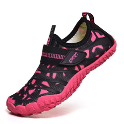 WOWEI Zapatos de Agua Niños Verano Antideslizante Secado Rápido Escarpines de Descalza para Deportes Acuáticos Buceo Playa Natación Snorkel Surfeando, precio