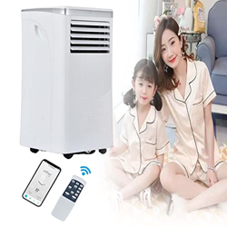HNCXHX Aire Acondicionado móvil 9000 BTU/h, deshumidificador de Aire con función de extracción de Aire, 3 Modos de Funcionamiento/para Habitaciones de precio