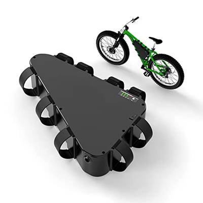 TGHY 36V 25Ah,27.5Ah Batería de Bicicleta eléctrica, Batería de Litio con Cargador Ebike Batería, Puerto USB Cargador Placa de protección BMS para 200