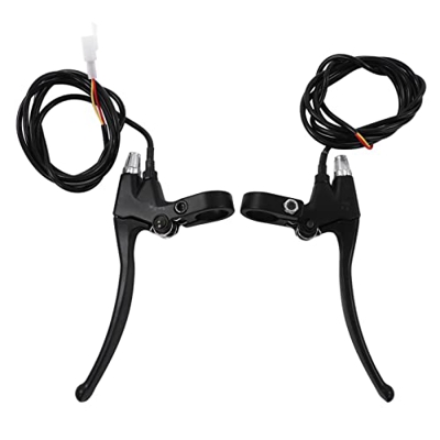 Manija de Freno de Bicicleta, Palancas de Freno de 4 Dedos Aleación de Aluminio Resistente Al Agua Fácil de Instalar para Bicicletas de Carretera MTB,