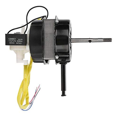 Motor de Ventilador, Motor de Ventilador de Piso Eléctrico Doméstico con Rodamiento de Bolas Doble con Cabeza de Cobre de Condensador para Ventiladore