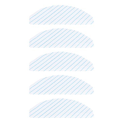 minifinker Paño de Limpieza para Barredora, Almohadilla para Trapear para Aspiradora Durable Suave 5PCS Paño para Trapeador para Sala de Estar