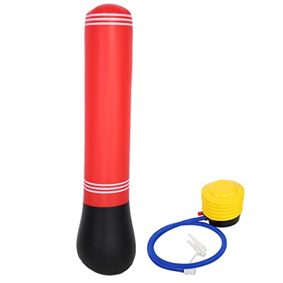 Shanrya Bomba de Pie de Boxeo, Torre de Boxeo Inflable de Bolsa de Torre de Perforación de Bomba, para Boxeo de MMA