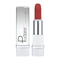 1PC Lápiz Labial Regalo Para Damas, Mate De Polvo Altamente Pigmentado Barras De Labios características