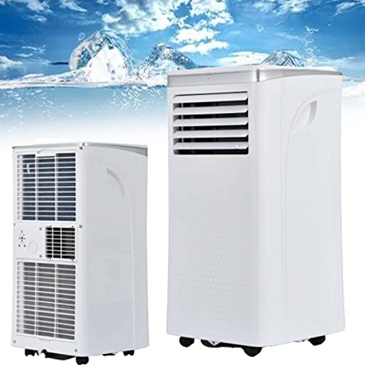 HNCXHX Aire Acondicionado móvil portátil 9000 BTU/h, deshumidificador, 3 en 1 con Control Remoto con función de Escape Manguera de Escape,31 x32 x 70 