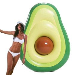 NAUTEDI, Flotador Piscina, Aguacate, Hinchable, Colchoneta, Agua, Piscina o Playa, Fiesta, Cama Flotante, Natación, para Niños y Adultos en oferta