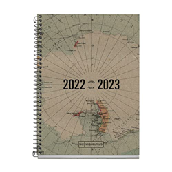 MIQUELRIUS - Agenda septiembre 2022 junio 2023 - Día Página - Tamaño Activa 11,7 x 17,4 cm - Bilingüe: español, inglés - Reciclada - Mapa en oferta